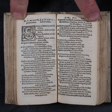 Load image into Gallery viewer, Martialis, Marcus Valerius (38-104 AD). Martialis, ex novissima viri cuiusdam sane eruditissimi recognitione castigatior quam unquam antea factus. Stagnini , Bernardini de Tridino Montisferrati. Venice. 1531.
