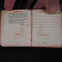 Load image into Gallery viewer, Royal Bijou Birthday Book: a selection from the poetical works of Shakespeare, Wordsworth, Hood, Tennyson, Moore, Burns, Cowper, Scott, Goldsmith, Hemans, Byron, Milton. Eyre &amp; Spottiswoode, His Majesty's Printers, Downs Park Road, N.E. London. 1901.
