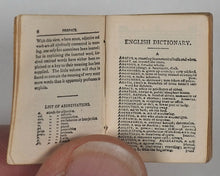 Load image into Gallery viewer, Bryce, David &amp; Son. Glasgow. Advertising. Smallest English Dictionary in the World. Gargoyle Milwaukee promotional. Circa 1906.
