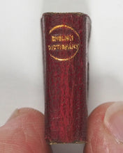 Load image into Gallery viewer, Bryce, David &amp; Son. Glasgow. Advertising. Smallest English Dictionary in the World. Pearsons promotional. Circa 1896.

