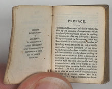 Load image into Gallery viewer, Bryce, David &amp; Son. Glasgow. Advertising. Smallest English Dictionary in the World. Pearsons promotional. Circa 1896.
