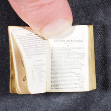 Load image into Gallery viewer, Smallest English Dictionary in the World. Comprising: besides the ordinary &amp; newest words in the language, short explanations of a large number of scientific, philosophical, literary &amp; technical terms. Bryce, David &amp; Son. Glasgow. 1893. SILVER LOCKET
