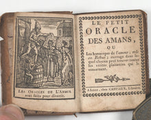 Load image into Gallery viewer, Petit oracle des amans, ou, Les horoscopes de l'amour, mis en rébus : ouvrage dans lequel chacun peut trouver toutes les vérités plaisantes qui le concernent. Castiaux, Libraire. Lille. Circa 1822.
