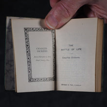 Load image into Gallery viewer, Dickens, Charles Christmas Stories. Birdsall &amp; Sons [Northampton]. Circa 1908. Complete five volume set on original oak book display.
