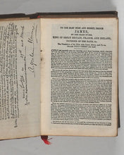 Load image into Gallery viewer, Holy Bible containing Old and New testaments: Translated Out of the Original Toungues, And With The Former Translations Diligently Compared And Revised. By His Majesty's Special Comand. Printed by Authority. Bryce, David &amp; Son. Glasgow. 1901.
