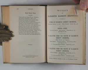 Poems by Elizabeth Barrett Browning. Smith, Elder, and Co. London. 1887. >>beautiful binding<<