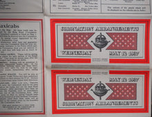 Load image into Gallery viewer, Coronation Arrangements. Wednesday May 12 1937.

