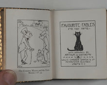 Load image into Gallery viewer, Favourite Fables for Tiny Tots. With Drawings by Arthur S. Wilkinson. Wells Gardner, Darton &amp; Co. London. 1899.
