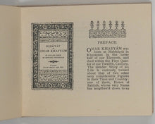 Load image into Gallery viewer, Omar Khayyam. Edward Fitzgerald, translator. Rubaiyat of Omar Khayyam. Bryce, David &amp; Son. Glasgow. 1904.
