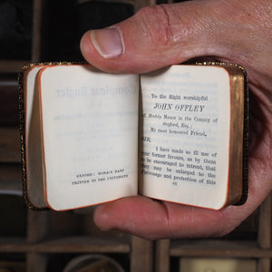 Compleat Angler or the Contemplative Man's Recreation. Being a Discourse of Rivers, Fish-ponds, Fish and Fishing.>>MINIATURE BOOK<< Walton, Izaak. C.1900