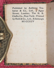 Load image into Gallery viewer, Marcus Aurelius Yearbook: compiled from the writings of Marcus Aurelius. Joan Barrett (Compiler). Treherne, Anthony. [London]. H.B. Claflin Co. New York. (1905.
