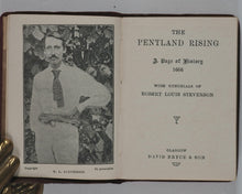 Load image into Gallery viewer, Stevenson, Robert Louis. Pentland Rising: A page of history. 1666. With Memorials of Robert Louis Stevenson. Bryce, David &amp; Son. Glasgow. Circa 1905.
