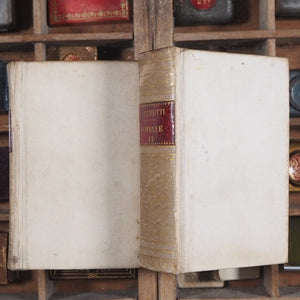 Sacchetti, Franco. Novelle cittadino fiorentino. G. Barbera, editore. Firenze. 1860. >>MINIATURE BOOKS WITH OCCULT ASSOCIATION IN GOTHIC BOOKCASE<<