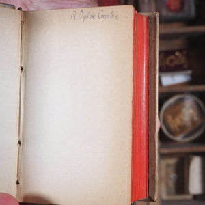 Sacchetti, Franco. Novelle cittadino fiorentino. G. Barbera, editore. Firenze. 1860. >>MINIATURE BOOKS WITH OCCULT ASSOCIATION IN GOTHIC BOOKCASE<<