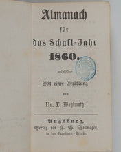 Load image into Gallery viewer, ROLLWAGEN, J[ohan]. G[eorg]. Carolinen Strasse. Augsburg [1859].

