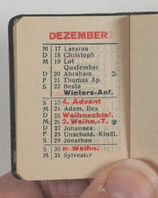 Load image into Gallery viewer, KALENDER fur das Schaltjahr 1928. [no publisher, no place, 1927].
