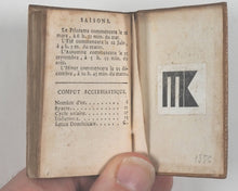 Load image into Gallery viewer, MES Rêveries. Almanach chantant pour l’année 1810. Janet, Libraire et Md. de Musique, Rue Saint-Jacques, No. 9 Paris. [1809].
