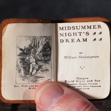 Load image into Gallery viewer, Shakespeare, William. Midsummer Night's Dream. Bryce, David &amp; Son; Glasgow. Henry Frowde, Oxford University Press. 1904
