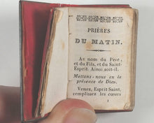 Load image into Gallery viewer, PETIT Paroissien de la Jeunesse. Marcilly. Rue St. Jacques, no. 10. Paris. Circa 1840. (Copy)
