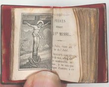 Load image into Gallery viewer, PETIT Paroissien de la Jeunesse. Marcilly. Rue St. Jacques, no. 10. Paris. Circa 1840. (Copy)
