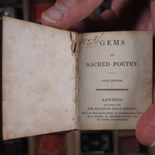 Load image into Gallery viewer, Gems of Sacred Poetry. >>CHISWICK PRESS MINIATURE DEVOTIONAL<< Publication Date: 1840 CONDITION: VERY GOOD
