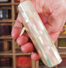 Load image into Gallery viewer, Garden of the soul: a manual of devotion : containing the public and private devotions of most frequent use. [with] The Epistles and Gospels. >> TESSELLATED MOTHER-OF-PEARL MINIATURE<< Publication Date: 1922 CONDITION: VERY GOOD
