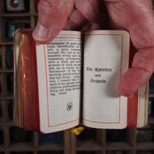 Load image into Gallery viewer, Garden of the soul: a manual of devotion : containing the public and private devotions of most frequent use. [with] The Epistles and Gospels. >> TESSELLATED MOTHER-OF-PEARL MINIATURE<< Publication Date: 1922 CONDITION: VERY GOOD
