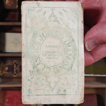 Load image into Gallery viewer, Johnson, Dr. Samuel [with] Madame [Sophie] Cottin. Rasselas: a Tale. [together with] Elizabeth; or, Exiles of Siberia. A Tale founded on facts, from the French of Madame Cottin. >>DOUBLE MINIATURE VOLUME<< Publication Date: 1835 CONDITION: GOOD
