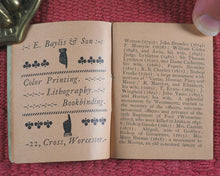 Load image into Gallery viewer, Brief Description of Worcester Cathedral. From E. Baylis &amp; Son's Sixpenny Picturesque Guide. Bayliss, Eben.[ezer] &amp; Son. Cross. Worcester. Circa 1911.
