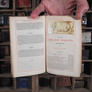 PUBLII VIRGILII. Carmina Omnia. Ex Typographia Firminorum Didot, Paris. 1858.