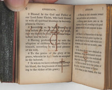 Load image into Gallery viewer, BIBLE, N.T., English, Epistles of Paul the Apostle to the Ephesians, Galatians, Philipians, Colossians, and Thessalonians. Hamilton, Adams &amp; Co. [London]. 1832
