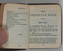 Load image into Gallery viewer, KEBLE, John. Christian Year, thoughts in verse for the Sundays and Holydays throughout the year. Frowde, Henry. [London]. [1895].
