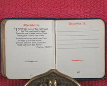 Load image into Gallery viewer, Royal Bijou Birthday Book. Selection from the Poetical Works of Shakespeare, Wordsworth, Hood, Tennyson, Moore, Burns, Cowper, Scott, Goldsmith, Hemans, Byron, Milton. Eyre &amp; Spottiswoode. Ltd., 33, Paternoster Row, E.C. London. 1901.
