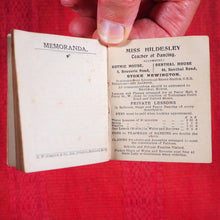 Load image into Gallery viewer, Guide to the Square Dances with a technical glossary. &gt;&gt;MINIATURE DANCE TEXT BOOK&lt;&lt; [Hildesley, Ralph Ernest Alexander]. Publication Date: 1907 CONDITION: VERY GOOD
