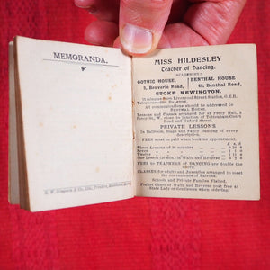 Guide to the Square Dances with a technical glossary. >>MINIATURE DANCE TEXT BOOK<< [Hildesley, Ralph Ernest Alexander]. Publication Date: 1907 CONDITION: VERY GOOD