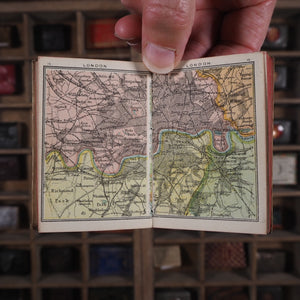 Mellin's Atlas of the World. >>RARE MINIATURE ATLAS<< Publication Date: 1894 CONDITION: VERY GOOD