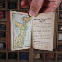 Load image into Gallery viewer, Mellin&#39;s Atlas of the World. &gt;&gt;RARE MINIATURE ATLAS&lt;&lt; Publication Date: 1894 CONDITION: VERY GOOD
