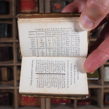 Load image into Gallery viewer, Petites heures dédiees à la sainte Vierge [Little Hours of the Blessed Virgin]. >>UNRECORDED ILLUSTRATED MINIATURE BOOK OF HOURS<< Publication Date: 1819 CONDITION: VERY GOOD
