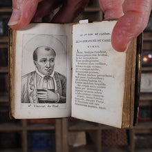 Load image into Gallery viewer, Petites heures dédiees à la sainte Vierge [Little Hours of the Blessed Virgin]. >>UNRECORDED ILLUSTRATED MINIATURE BOOK OF HOURS<< Publication Date: 1819 CONDITION: VERY GOOD
