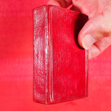 Load image into Gallery viewer, Psalms of David in Metre, According to the Version Approved by the Church of Scotland, and appointed to be used in Worship. >>MINIATURE RUBY WALLET BOUND SCOTTISH PSALMS<< Publication Date: 1828 CONDITION: VERY GOOD
