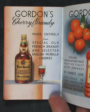 Load image into Gallery viewer, Recipes for Cocktails and other mixed Drinks. Tanqueray, Gordon &amp; Co. Ltd. London. Circa 1950.
