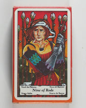 Load image into Gallery viewer, Hanson-Roberts Tarot Deck. Illustrated by Mary Hanson-Roberts. U.S. Games Systems Inc. 1985. ISBN 0880790792
