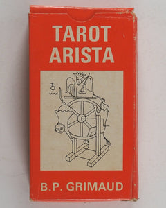Tarot Arista. B.P. Grimaud. J.M. Simon. Cartomancie B.P. Grimaud. Réf. G.106. 1964.