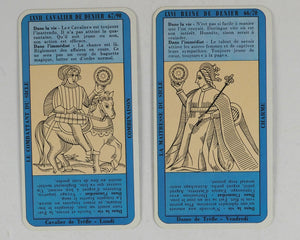 Tarot Arista. B.P. Grimaud. J.M. Simon. Cartomancie B.P. Grimaud. Réf. G.106. 1964.