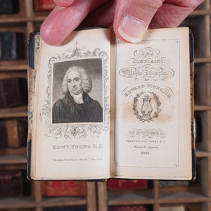 Complaint; or Night Thoughts. >>MINIATURE BINDING<< Young, Edward. Publication Date: 1822 CONDITION: VERY GOOD