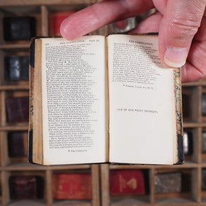 Complaint; or Night Thoughts. >>MINIATURE BINDING<< Young, Edward. Publication Date: 1822 CONDITION: VERY GOOD