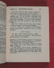 Load image into Gallery viewer, Miniature Book. Shakespeare, William. Twelfth-Night or What You Will. Methuen &amp; Co. 36 Essex Street, W.C. [London]. 1904.
