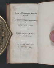 Load image into Gallery viewer, Cicero, Marcus Tullius. De Officiis. De Senectute et de Amicitia [Duties of Management and Friendship]. Pickering, G. 31, Lincoln's Inn Fields. [London]. 1821.
