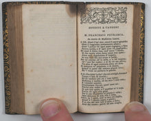 Load image into Gallery viewer, Petrarca, Francesco. Le Rime del Petrarca. Pickering, G. 31, Lincoln's Inn Fields. [London]. 1822.
