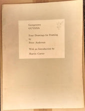 Load image into Gallery viewer, Georgetown Guyana. Four Drawings for Framing. With an Introduction by Martin Carter.
